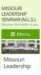 Mobile Screenshot of moleadership.com